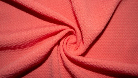 Salmon Pink Fabric Bow (Multiple Options)
