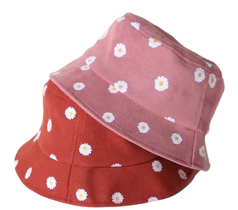 Kids Daisy Bucket Hat (Multiple Colors)
