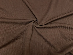 Chocolate Brown Fabric Bow (Multiple Options)