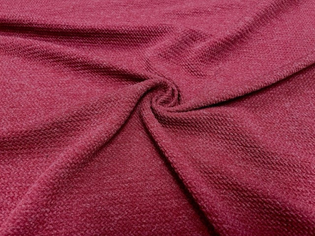 Cranberry Sweater Fabric Bow (Multiple Options)