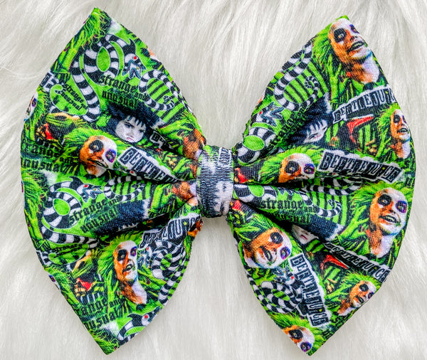 Beetlejuice Fabric Bow (Multiple Options)