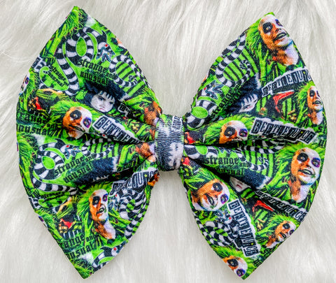 Beetlejuice Fabric Bow (Multiple Options)