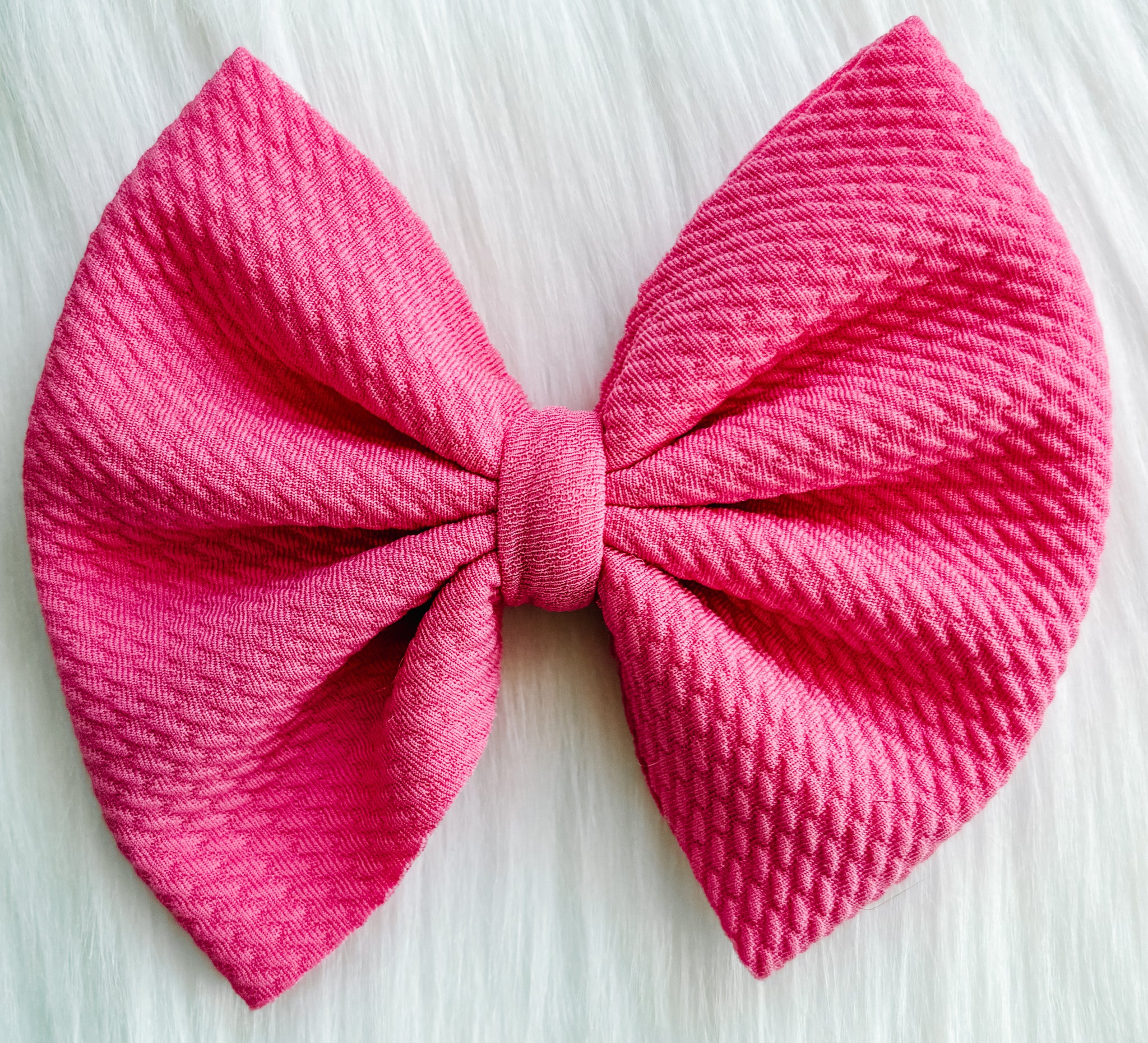 Bubblegum Fabric Bow (Multiple Options)