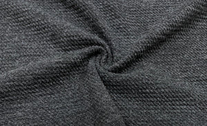 Charcoal Sweater Fabric Bow (Multiple Options)