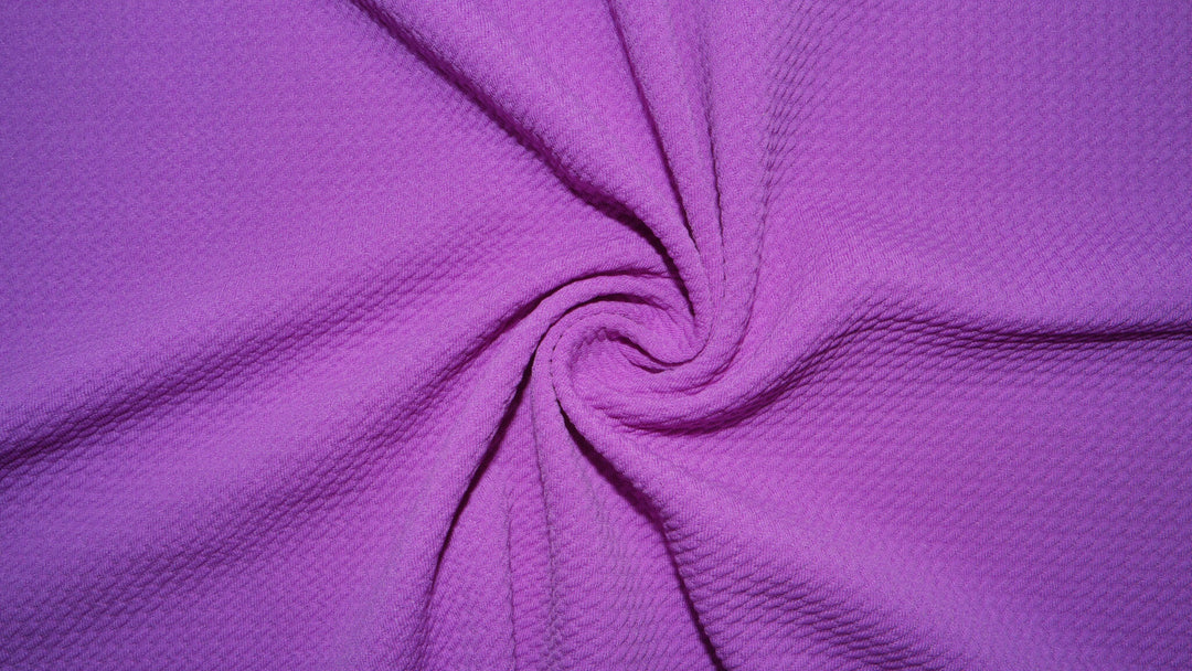 Neon Purple Fabric Bow (Multiple Options)