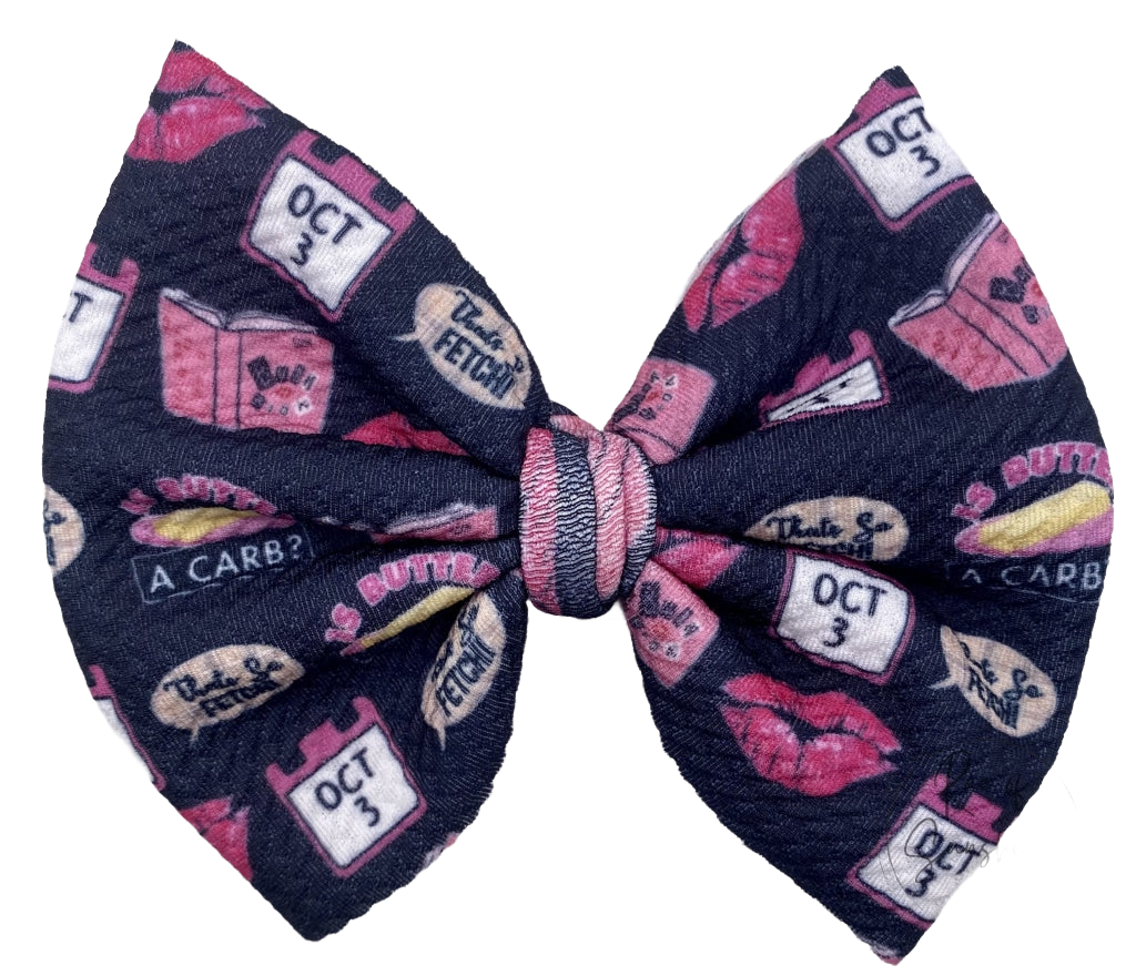 Mean Girls Fabric Bow (Multiple Options)