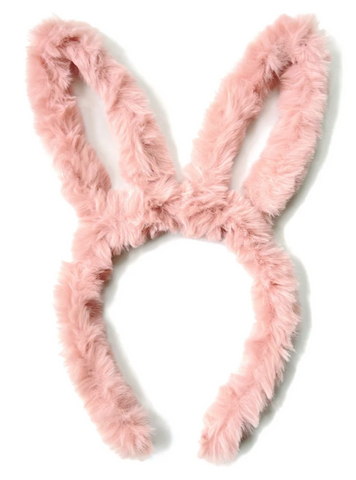Faux Fur Bunny Ears Headband